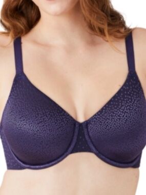 Wacoal Women's Back Appeal Underwire Bra 855303 - Eclipse SZ 34DD
